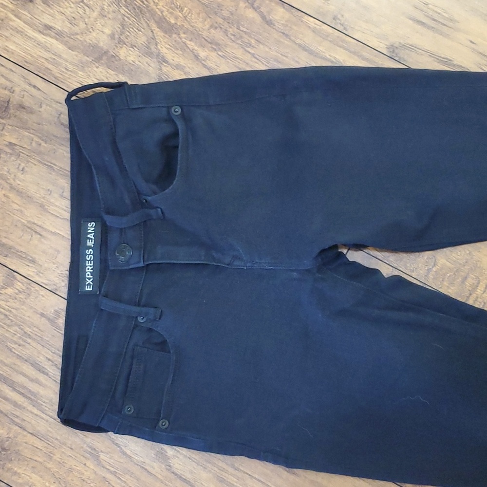Express Jean Legging High Rise 0 - Picture 2 of 5